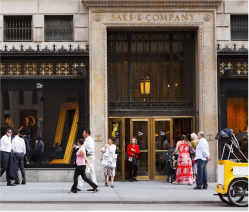 Fifth Avenue with facade of building visible