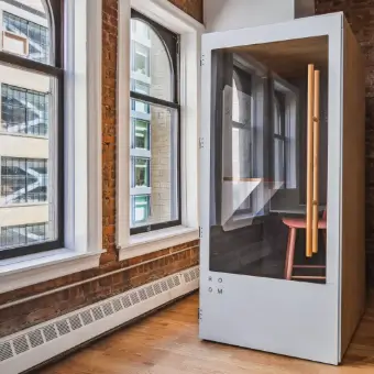 Private Telephone Booths and Rooms for Virtual Meetings